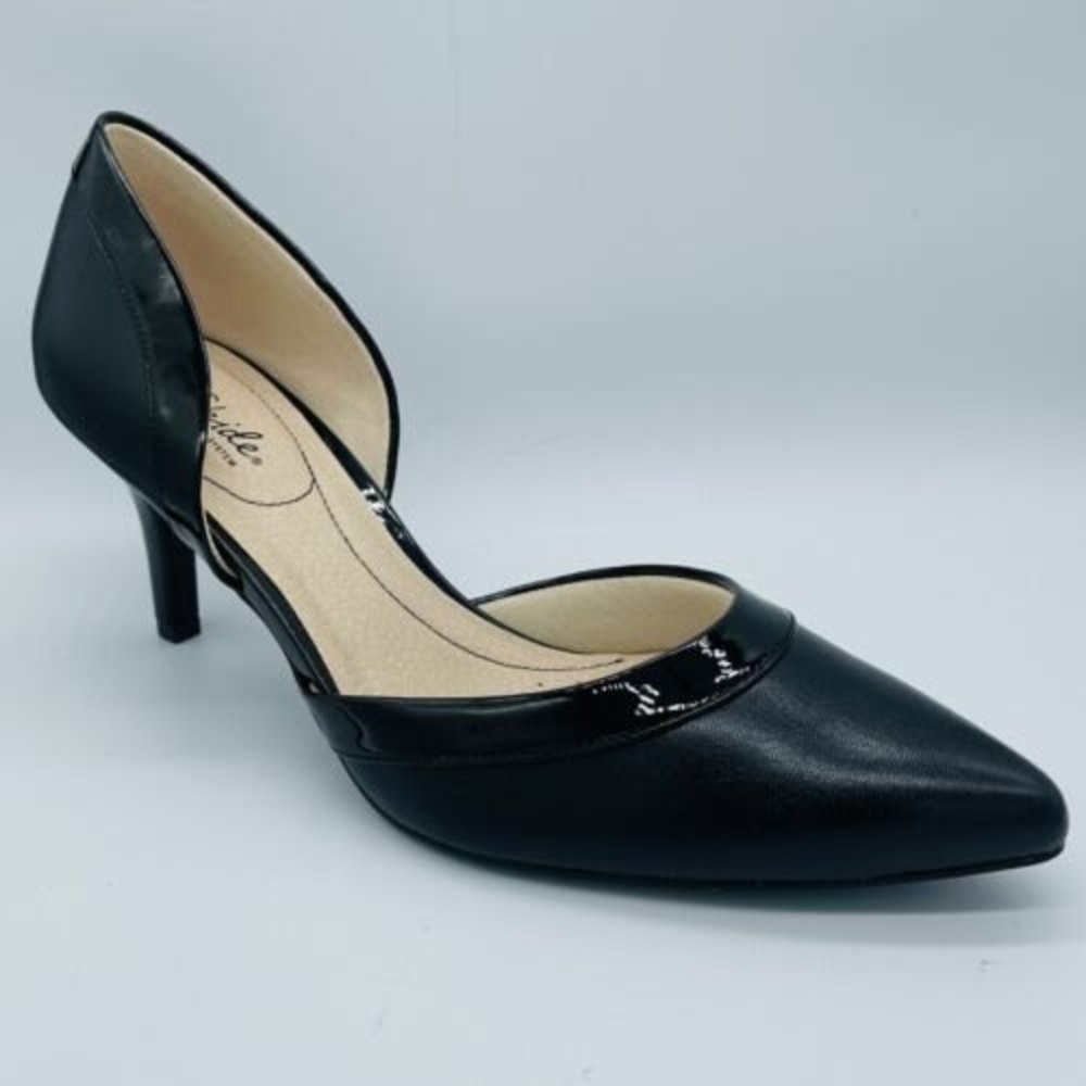 Life Stride Saldana Heel Pump in Black Womans Shoes SZ 10 M